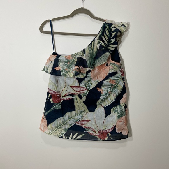 NWT Ann Taylor Floral Blouse - Picture 2 of 3